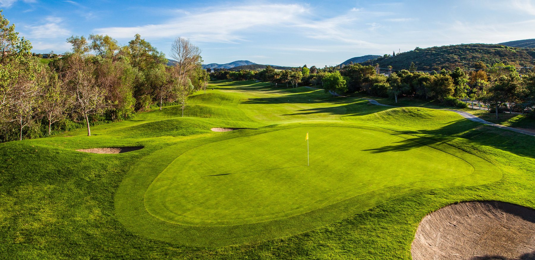 Twin Oaks green
