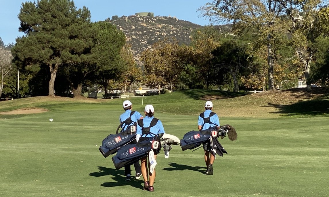 Students on course during full-time training