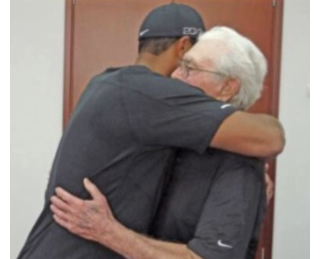 Lesson with Tiger Woods